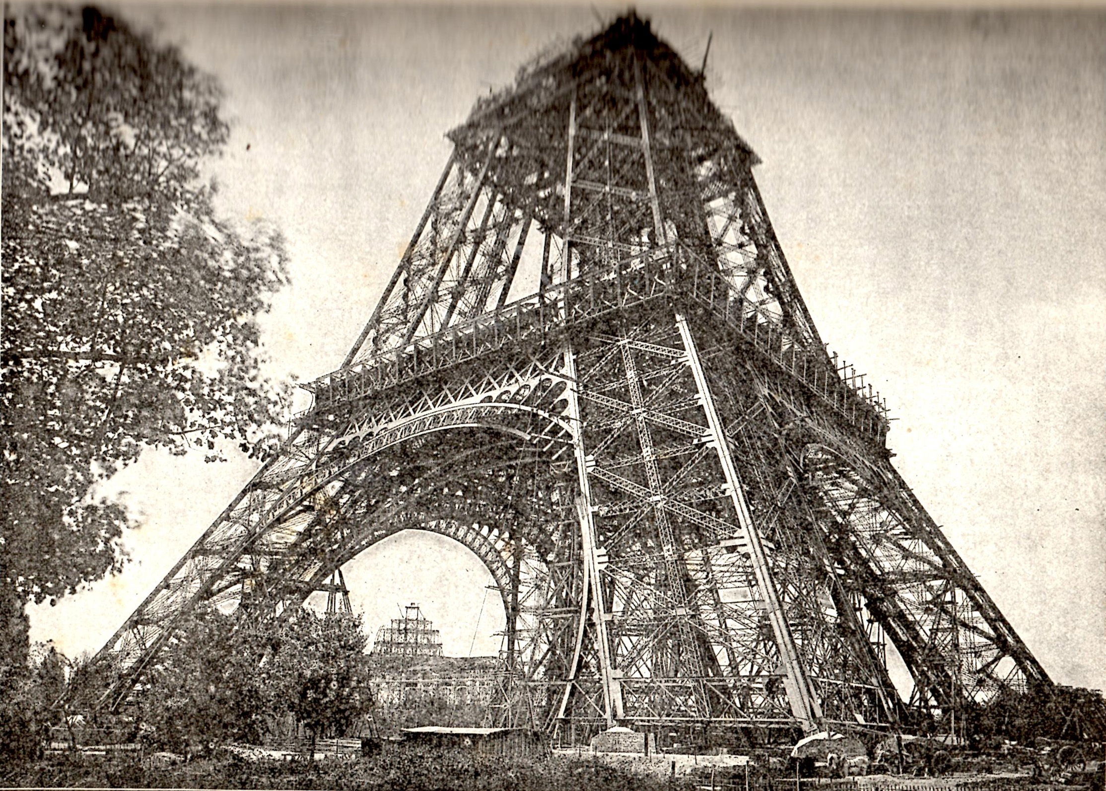 Stavba Eiffelovej veže