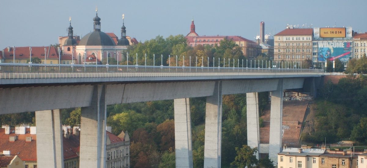 Pohľad na Nuselský most