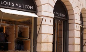 Výklady obchodu Louis Vuitton