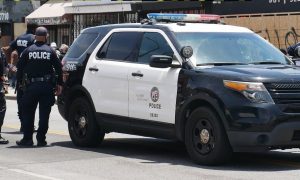 Pohľad na policajtov v Los Angeles