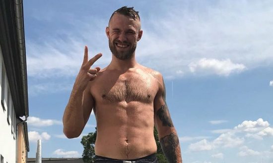 Niklas Stolze pred zápasom v UFC
