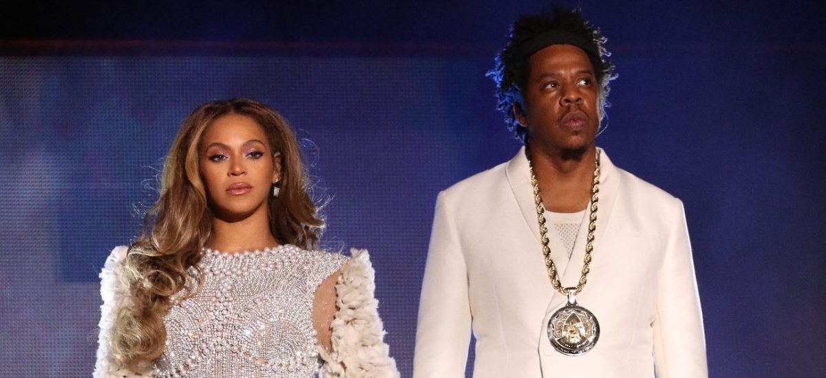 Beyoncé a Jay-Z spolu na pódiu