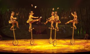 Cirque du Soleil je najznámejším cirkusom na svete.