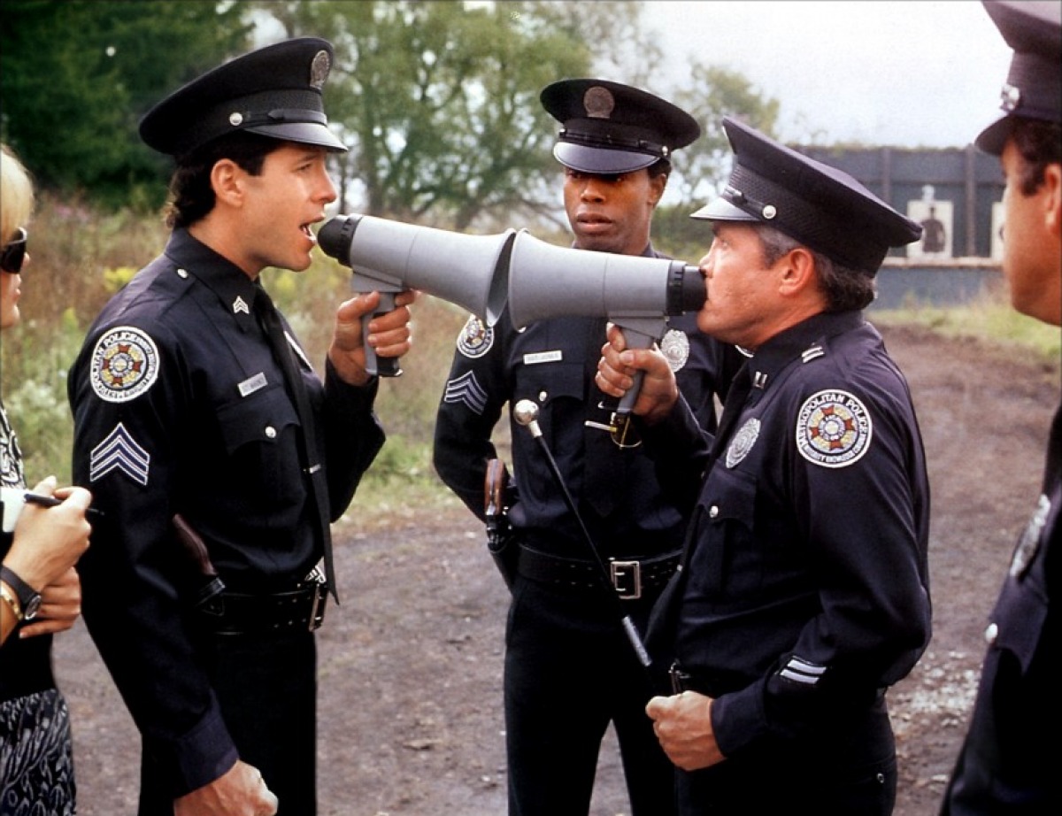 Záber z filmu Policajná akadémia 