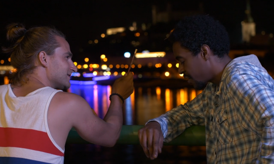 Nathael Luciano Tsimbazafy a Laco Ciria v ich novom filme