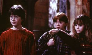 Záber z filmu Harry Potter a Kameň mudrcov