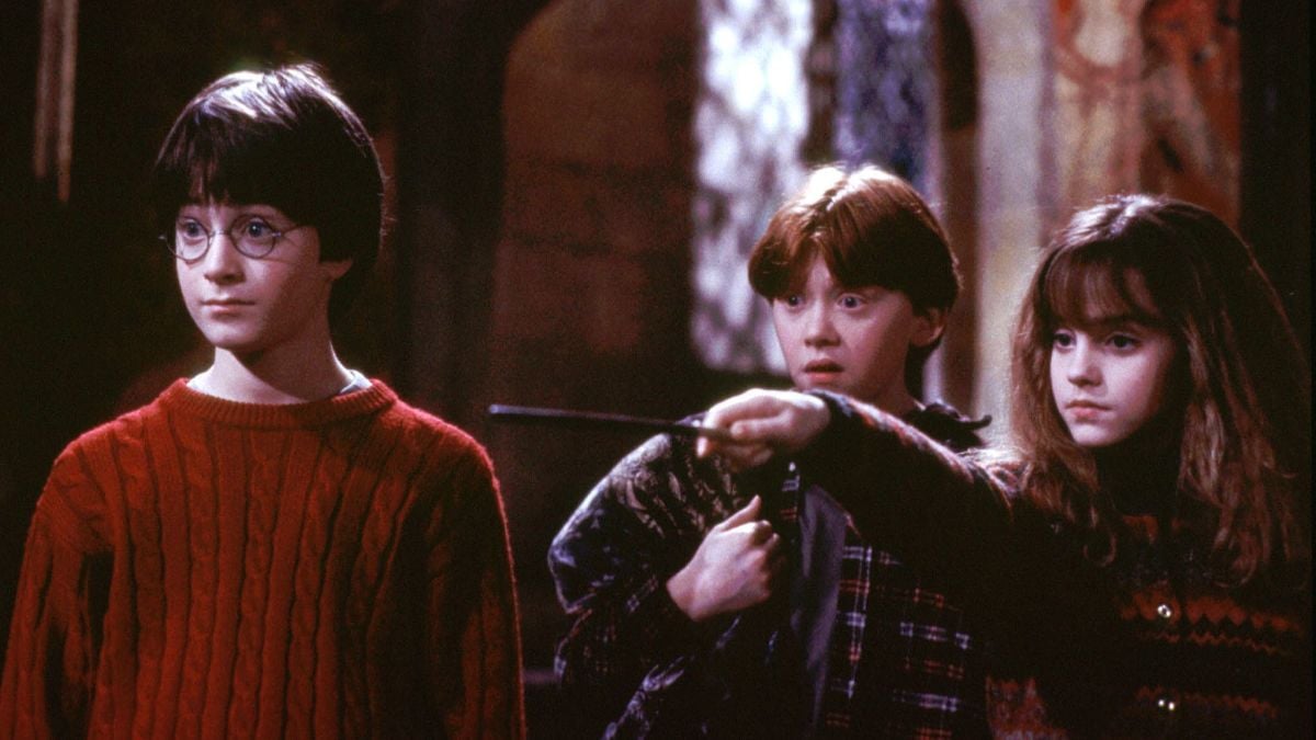 Záber z filmu Harry Potter a Kameň mudrcov