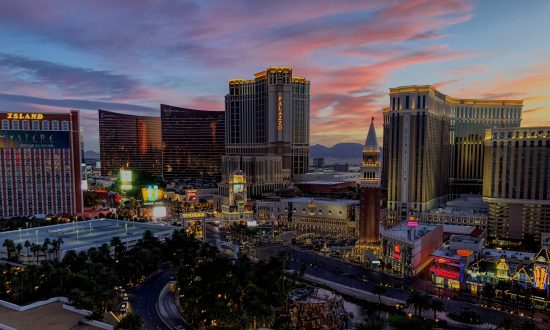 Pohľad na Las Vegas