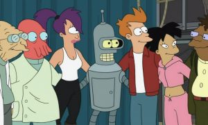 Záber zo seriálu Futurama