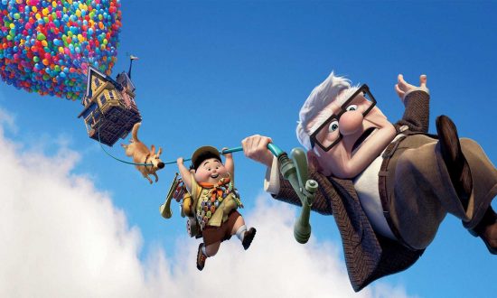 Záber z animovaného filmu Hore