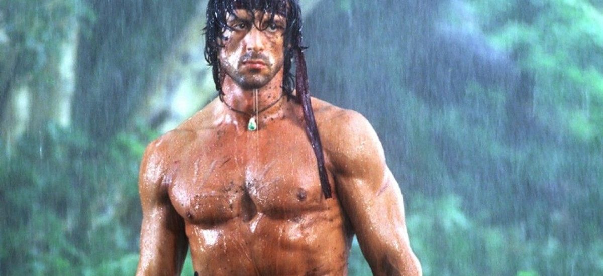 Sylvester Stallone ako Rambo