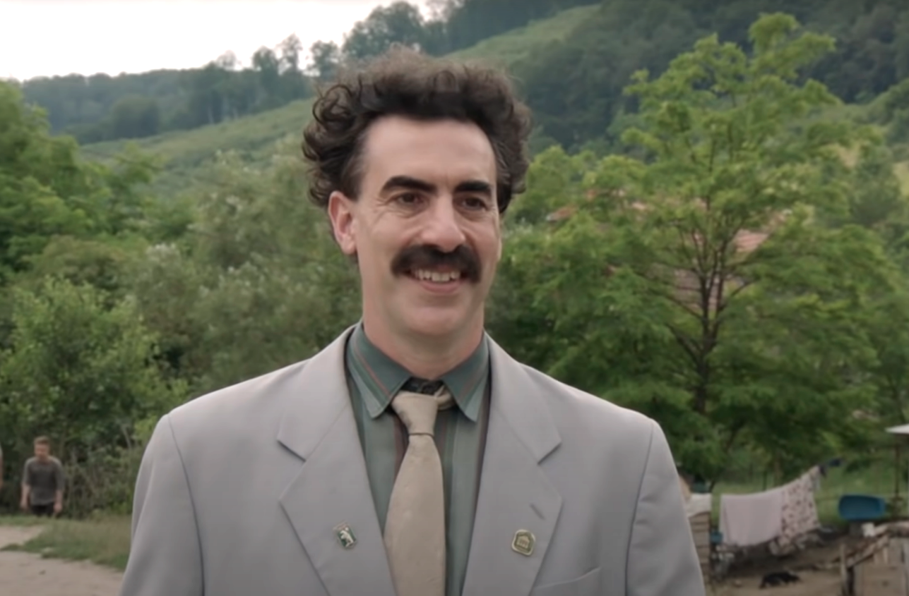 Záber z filmu Borat 2
