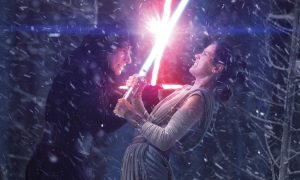 Záber z filmu Star Wars: The Force Awakens
