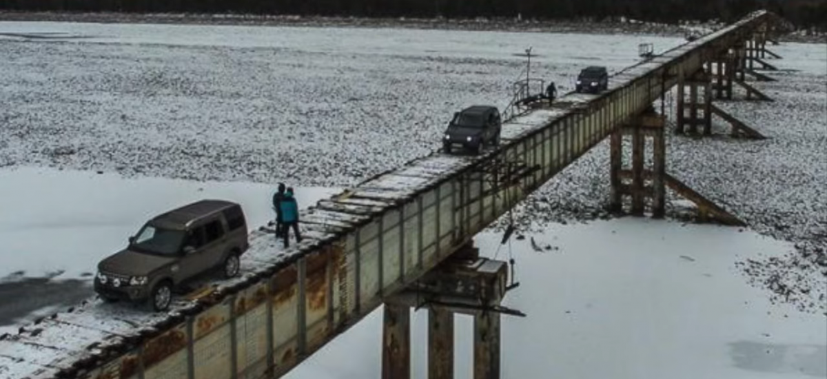 Most na Sibíri