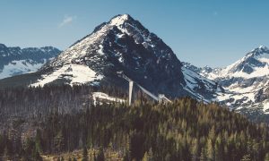 Skokanské mostíky na Štrbskom plese