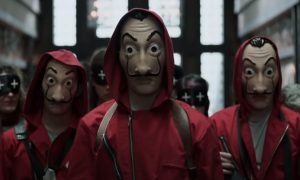 Seriál Money Heist.