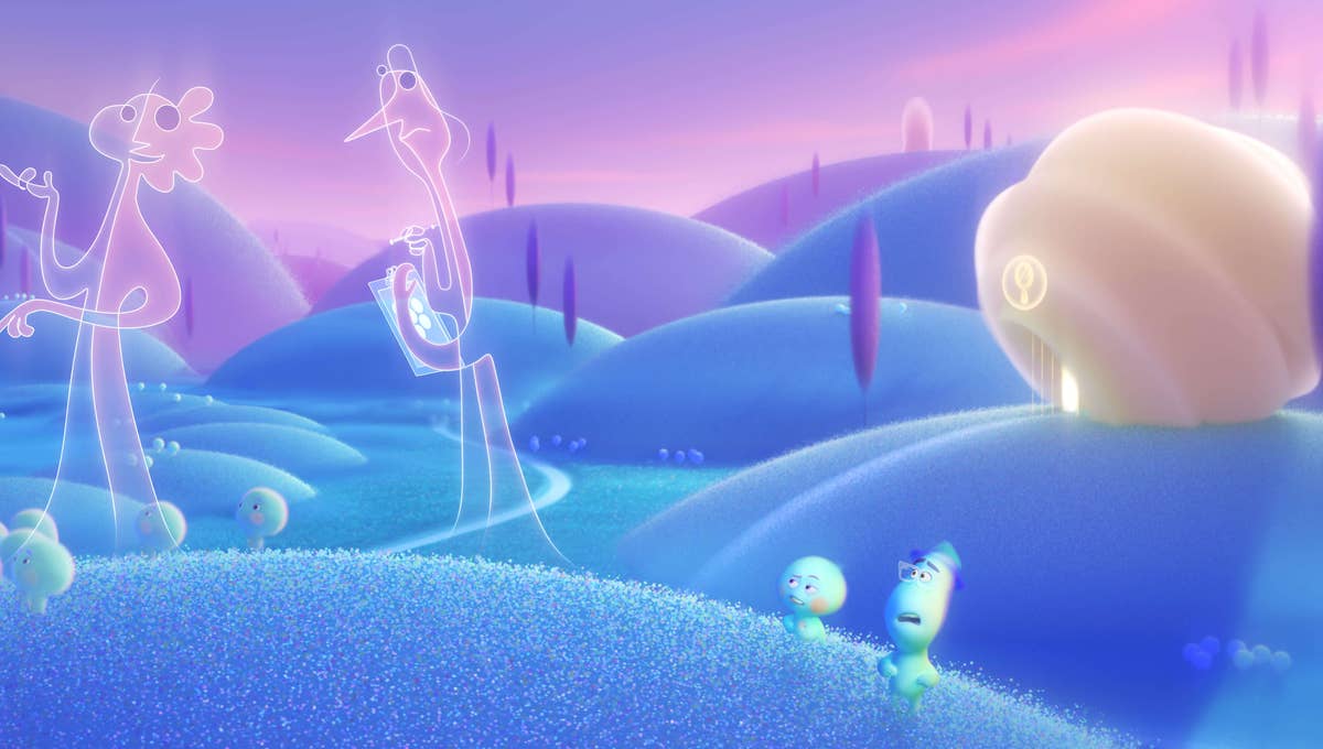 Záber z animáku Soul