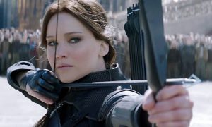 Katniss vo filme Hry o život