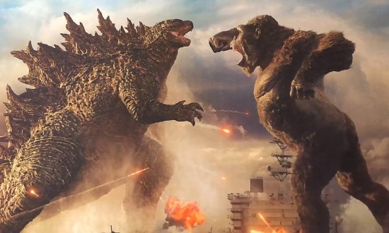 Záber z filmu Godzilla vs Kong