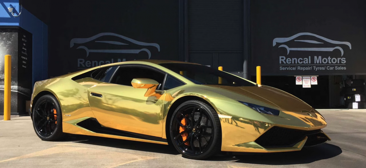 Zlaté Lamborghini