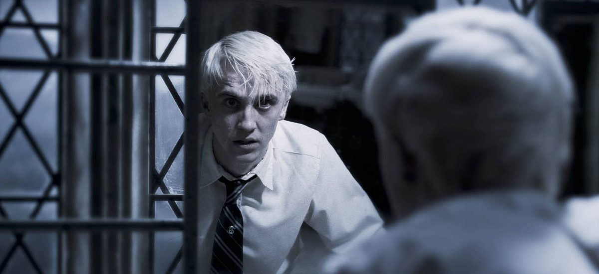 Tom Felton ako Draco Malfoy v Harry Potterovi
