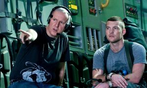 James Cameron počas nakrúcania snímky Avatar