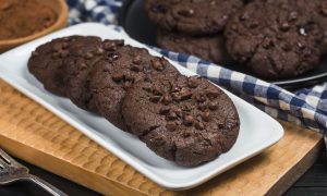 tipy na víkend vegan čokoládové cookies