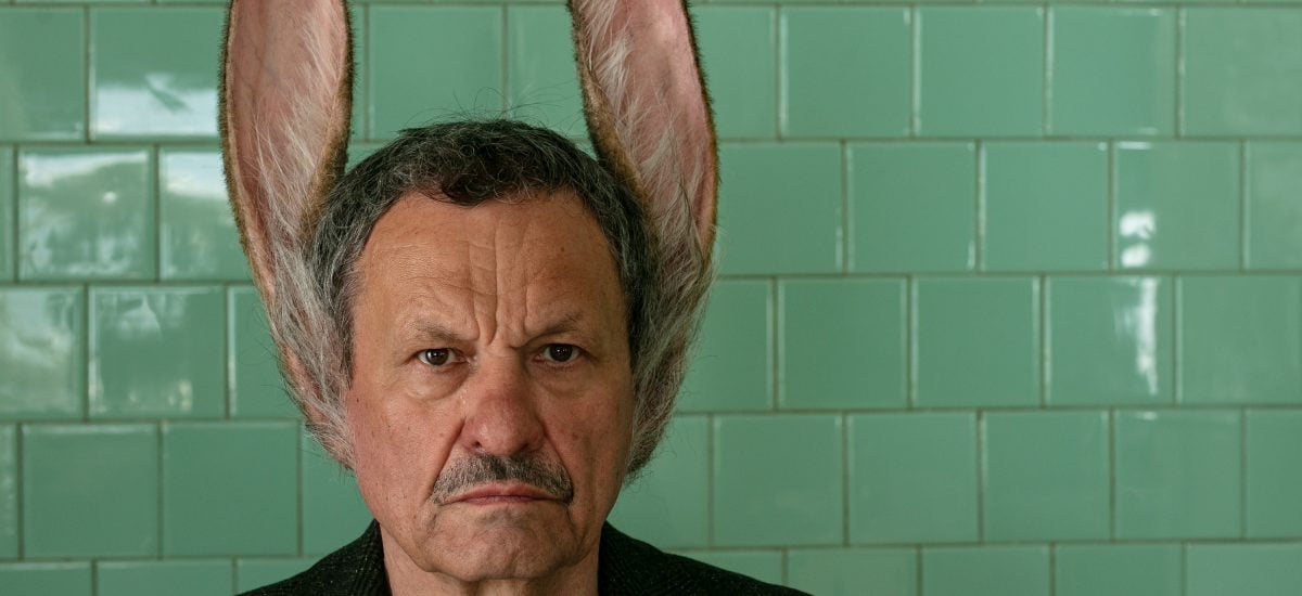 Miroslav Krobot ako spisovateľ so zajačími ušami