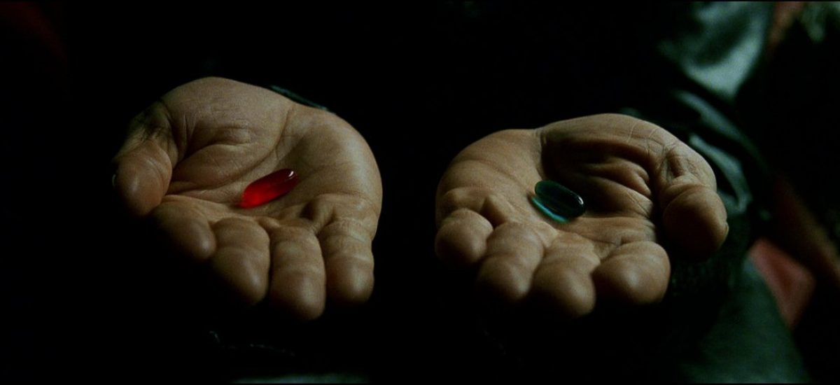 Pilulky z filmu Matrix