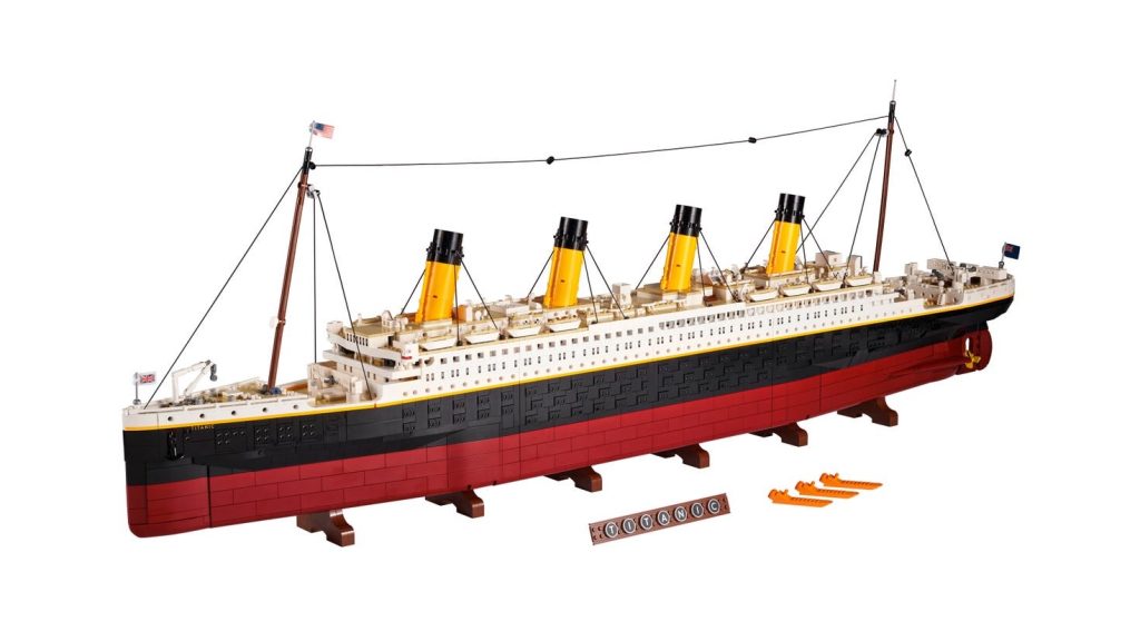 Novinka Lego Titanic sa skladá z 9090 kúskov