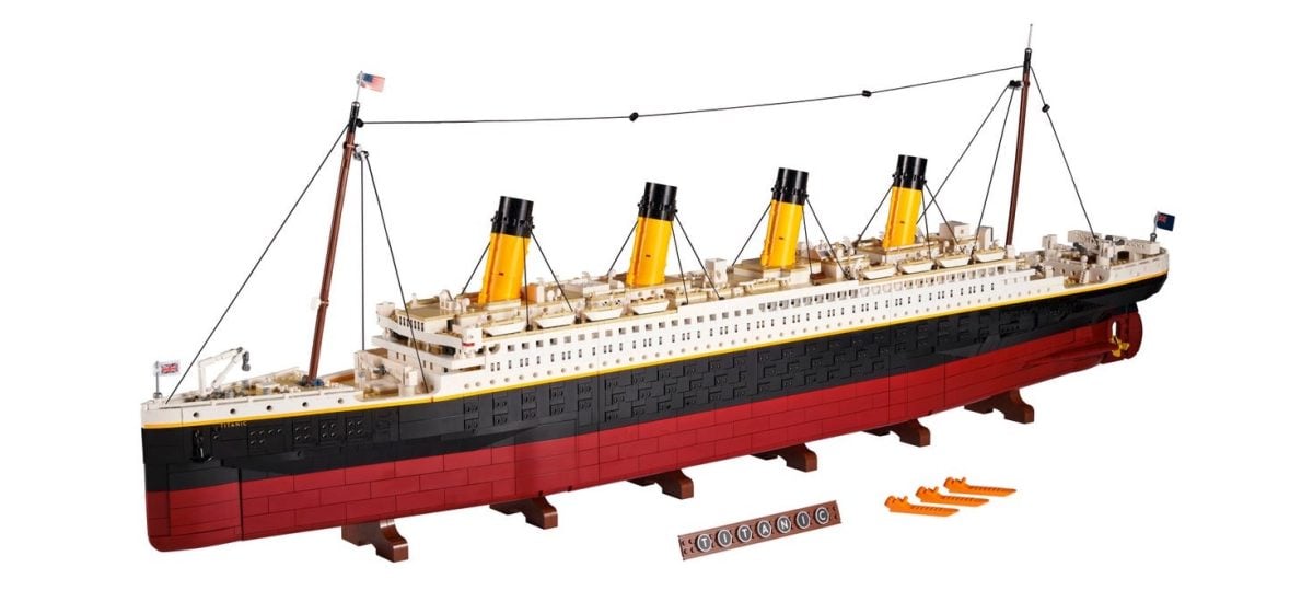 Novinka Lego Titanic sa skladá z 9090 kúskov