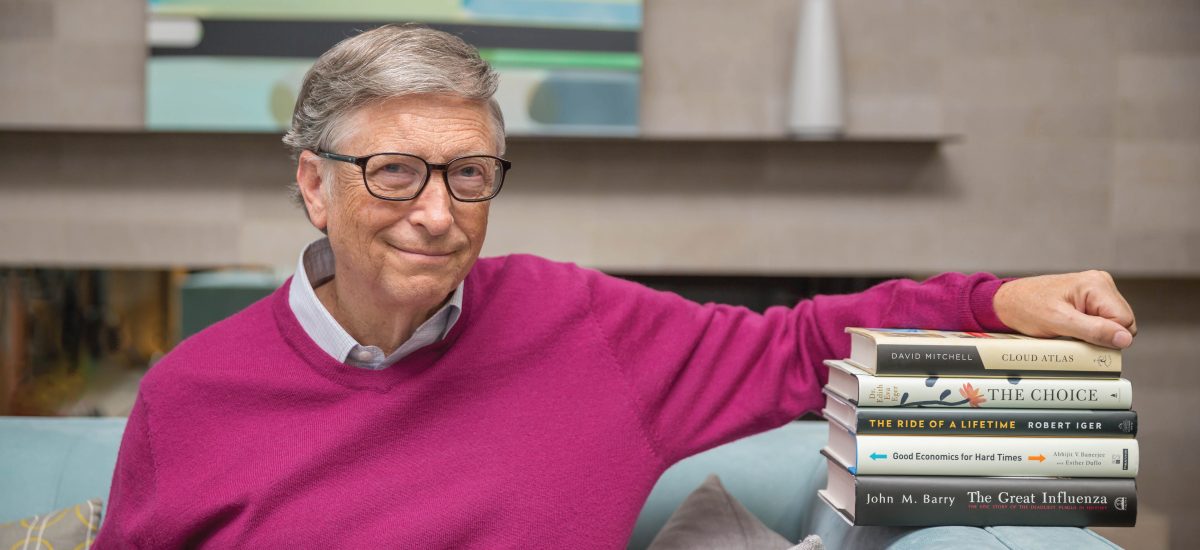 Najlepšie knihy za rok 2021 podľa Billa Gatesa