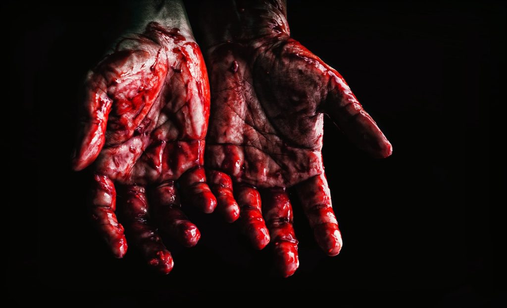 krvavé ruky