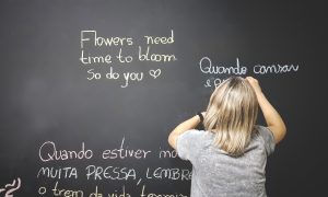 Angličtina - Learning and languages: Cudzí jazyk je dôležitý.