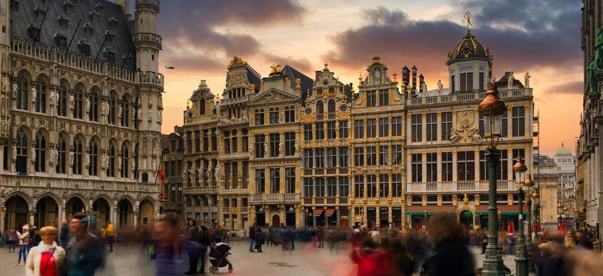 Brusel Belgicko cestovanie