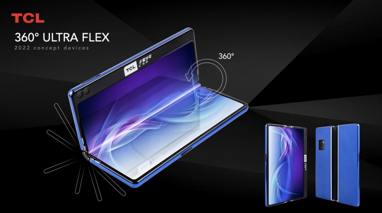 Spoločnosť TCL predstavila koncept smartfónu Ultra Flex