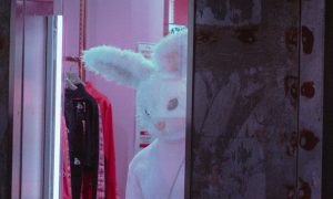 bad bunny pink ružový králik zajac zlý