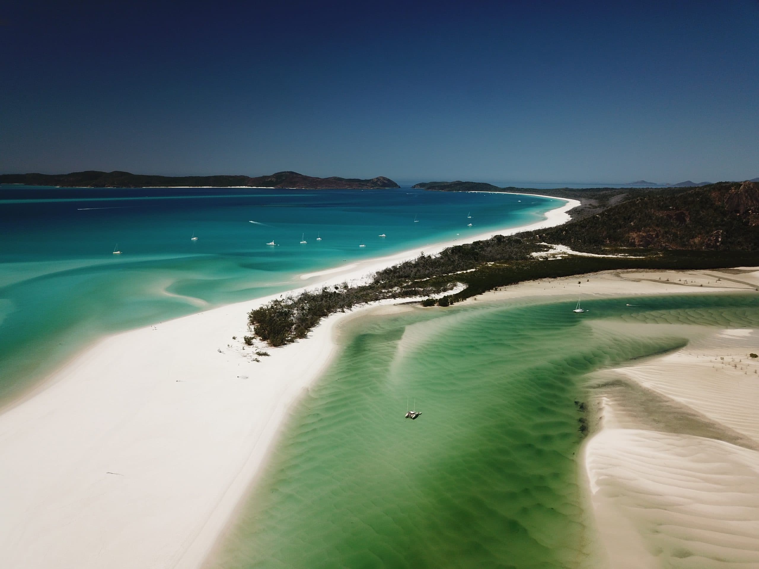 Pláž Whitehaven - Austrália