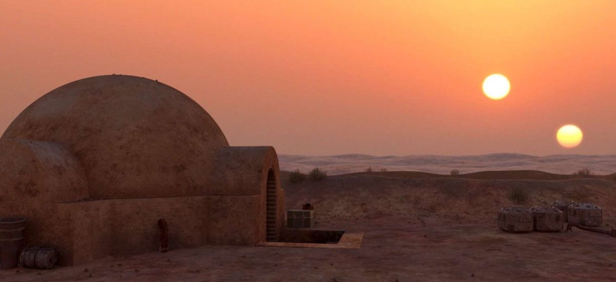 Západ Slnka na Tatooine
