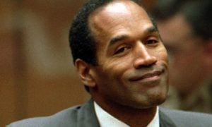 O.J. Simpson, ktorý mal zavraždiť svoju exmanželku.