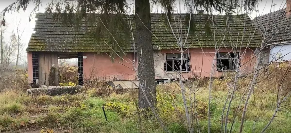 Opustený dom na Záhorí