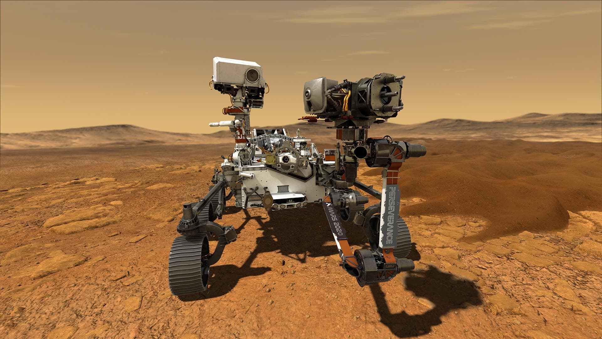 Rover Perseverance na Marse