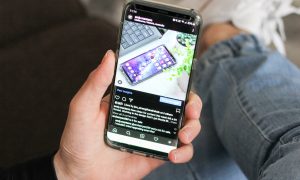 otvorená aplikácia instagramu v mobile