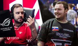 CS:GO hráči Tomáš “oskar” Šťastný a Ladislav “GuardiaN” Kovács.