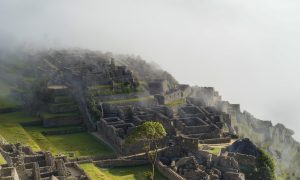 Machu Picchu Pueblo v Peru