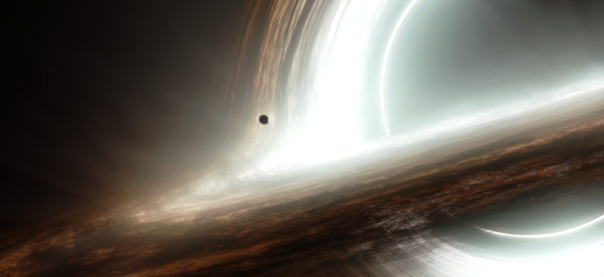 Čierna diera z filmu Interstellar