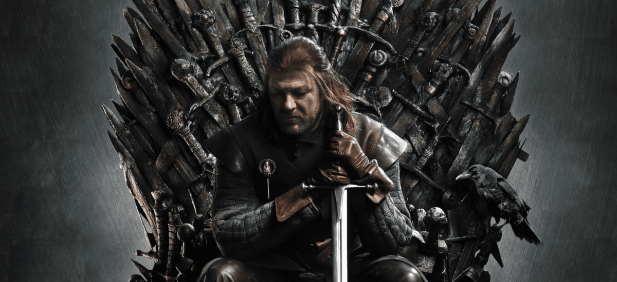 Eddard sedí na Železnom tróne