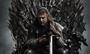 Eddard sedí na Železnom tróne