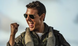 Tom Cruise vo filme Top Gun: Maverick