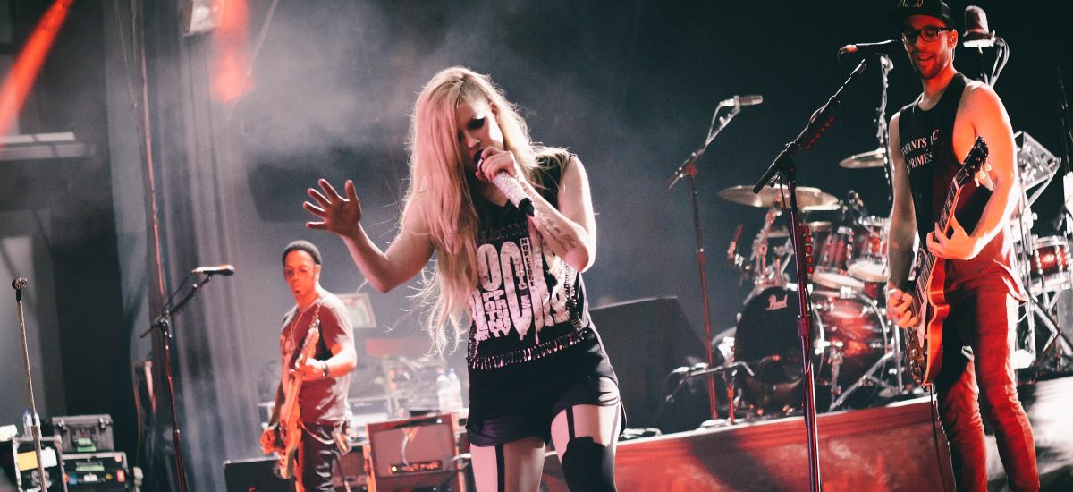 Avril Lavigne na koncerte